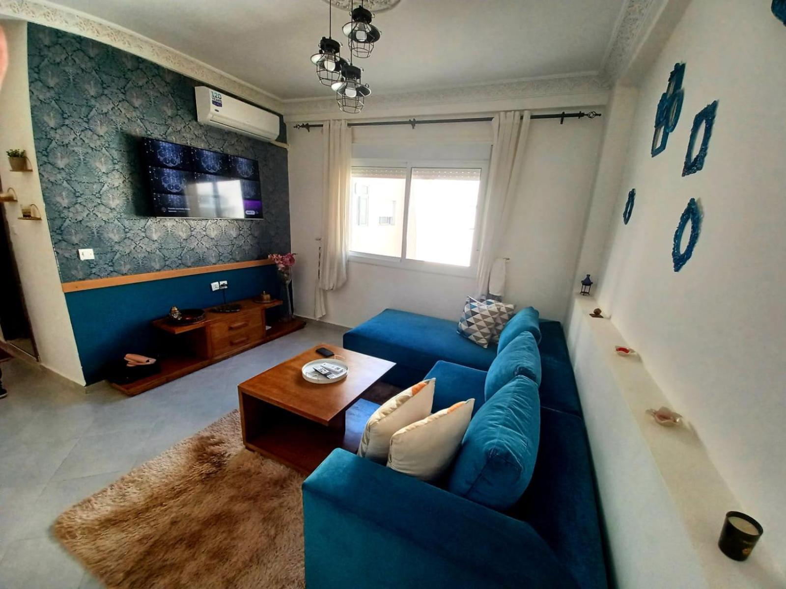 Excellent Rapport Qualite Prix Pour Cet Appartement 3 Etoiles 2P Tout Confort Clim Reversible Residence Golf Mesnana Tanger מראה חיצוני תמונה